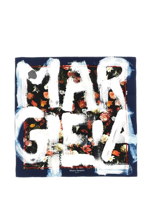 Foulard con stampa floreale MAISON MARGIELA | S51TF0052M36053900S